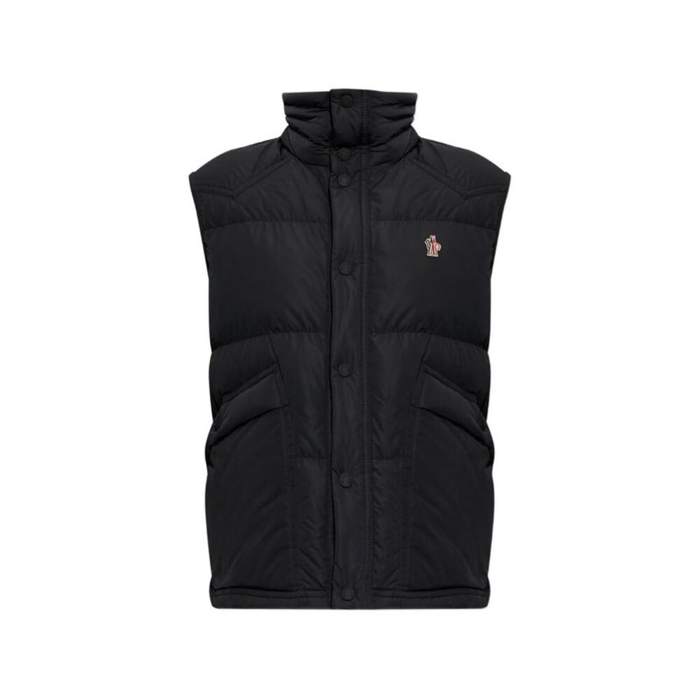 Moncler Grenoble Black Jackets - Waistcoats & Gilets Men
